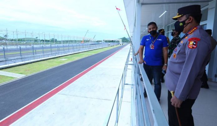 Kapolri Cek Kesiapan Pramusim MotoGP Mandalika dan Prokes hingga Kapolri Cek Kesiapan Pramusim MotoGP Mandalika