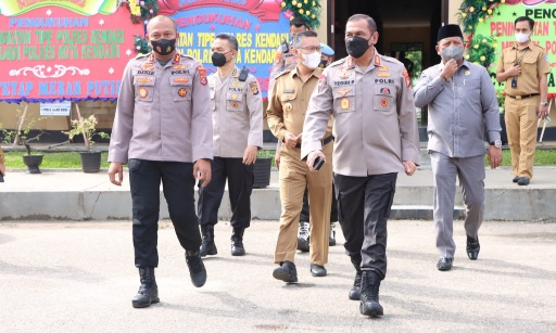 Polres Kendari Resmi Tipe Jadi Polresta