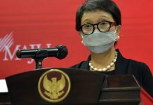Menlu Retno: 99 WNI Sudah Dievakuasi dari Ukraina Menlu RI Retno LP Marsudi
