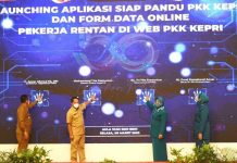 Tri Tito Apresiasi TP-PKK Kepri Luncurkan Aplikasi SIAP PANDU SIAP PANDU