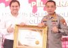 Polresta Barelang Raih Penghargaan Pelayanan Publik Kategori A