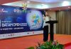 Turnamen Badminton Batam Open Dimulai, Ini Harapan Alia Stafsus Menpora Pembukaan turnamen Badminton Batam Open 2022 di Hotel Golden View