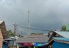 Usai Hujan Petir Jaringan Internet Seluler di Desa Kelong Hilang Total Tower Telkomsel di Desa Kelong.