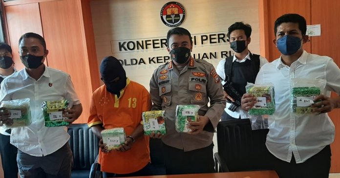 Polda Kepri Ungkap Penyelundupan Sabu 20,8 Kg