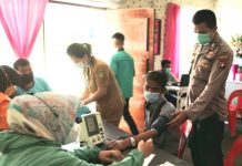 Tekan Penyebaran Covid-19, Polsek Sekupang Rutin Gelar Vaksinasi Polsek Sekupang Rutin Gelar Vaksinasi