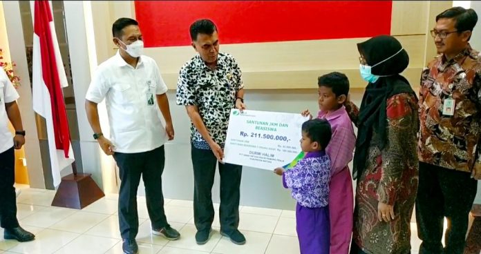 Saksikan salur bantuan