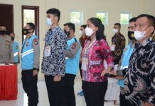 Wakapolda Kepri Pimpin Pakta Integritas Seleksi Penerimaan AKPOL dan Bintara Polri 2022 Pakta Integritas AKPOL dan Bintara Polri 2022