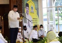 Nuzulul Quran, Airlangga: Indonesia tak Mudah Dipecah Karena Perbedaan Politik Sesaat Berpedoman Alquran