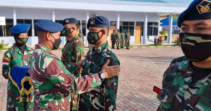 9 Prajurit TNI AU Lanud Hang Nadim Batam Naik Pangkat