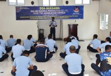 Lanud RHF Gelar Doa Bersama Peringati HUT TNI AU ke-76 Lanud RHF Gelar Doa Bersama Peringati HUT TNI AU