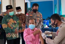 Polres Bintan Laksanakan 1 Juta Vaksinasi Booster