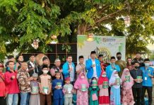 Ketua KNPI Kepri Tedi Sambangi OKP Tanjunguban, Berbagi dengan Anak Yatim