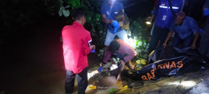 Mayat Rina Diduga Diterkam Buaya Akhirnya Berhasil