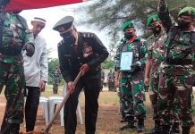 Pemakaman Ibrahim bin Adjueh Veteran Pejuang Kemerdekaan RI di TMP Dwikora Tanjung Uban Pemakaman Ibrahim bin Adjueh Veteran Pejuang