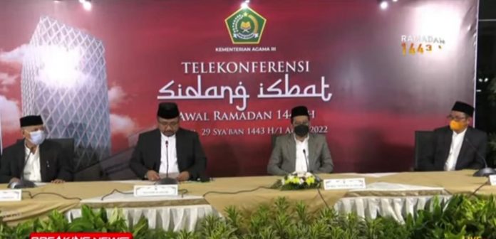 Penetapan Ramadan 1443 H