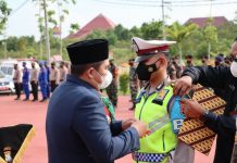 Polres Bintan Laksanakan Apel Gelar Pasukan Operasi Ketupat Seligi 2022
