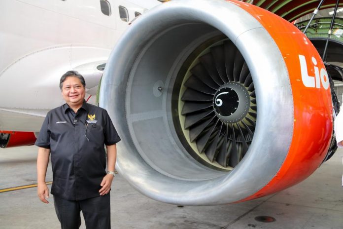 Senyum Menko Airlangga saat Tinjau Pengembangan Menko Airlangga Setujui KEK Nongsa Digital Park dan MRO Batam Aero Technic
