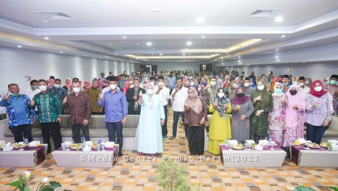 Halal bi Halal, Rudi Dapat Apresiasi dari Tokoh dan Masyarakat Sagulung