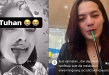 Setelah Posting Video Muntah, Iqlima Kim Terlihat Live Streaming Party di Instagram Iqlima Kim Terlihat Live Streaming Party