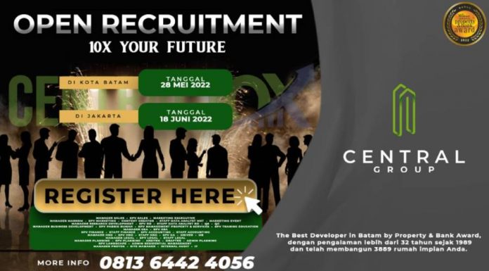 Open Recruitment Lowongan Kerja Central Group 2022