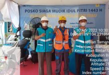PLN ULP Tanjung Uban Siapkan Posko Siaga Mudik Lebaran 1443 H PLN ULP Tanjung Uban