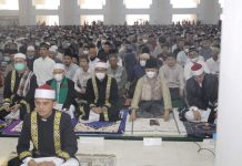 Wawako Batam Amsakar Salat Id 1443 H di Masjid Sultan Mahmud Riayatsyah Wakil Wali Kota Batam Amsakar Salat Id 1443 H di Masjid Sultan Mahmud Riayatsyah