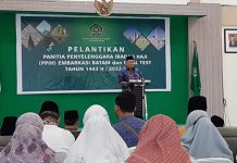 Kloter Pertama Jemaah Calon Haji Embarkasi Batam Terbang 15 Juni 2022
