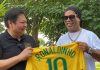 Airlangga Tanya Ronaldinho Apa Rahasia Brazil Lahirkan Talenta Hebat Sepakbola Dunia