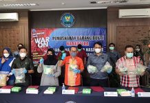 BNN Kepri Musnahkan Narkotika Sabu dan Ganja Dari Nelayan