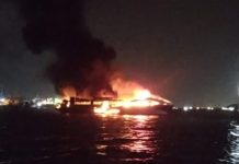 Kapal Dumai Line 5 Terbakar di Perairan Sekupang, 1 Orang ABK Meninggal Kapal Dumai Line 5 Terbakar di Perairan Sekupang, 1 Orang ABK Meninggal