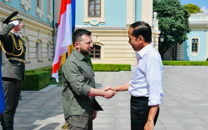 Ini Jawaban Presiden Zelenskyy ke Presiden Jokowi Presiden Jokowi dan Presiden Zelenskyy Ukraina