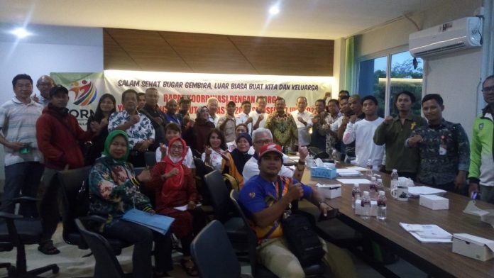 Kendala Komite Olahraga Rekreasi Masyarakat Kepri ke Ajang Festival Olah Raga Nasional Palembang