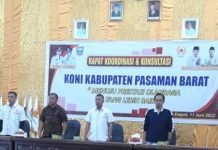 Koni Targetkan Pasbar Raih Prestasi Terbaik di Ajang Porprov Sumbar 2023