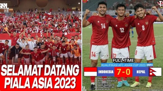 Luar Biasa Timnas Indonesia Bantai Nepal 7-0