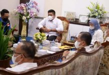 Audiensi dengan Jajaran BP Bintan, Ini Proyeksi Plt Bupati Bintan Kedepan Plt Bupati Bintan, Roby Kurniawan melakukan audien