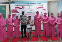 Polresta Tanjungpinang Gelar Sunat Gratis Dalam Rangka Hari Bhayangkara ke-76 Tahun 2022 Sunat masal