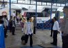 Polsek Kawasan Pelabuhan Batam Laksanakan Pengamanan Calon Jemaah Haji Asal Lingga jemaah haji Lingga