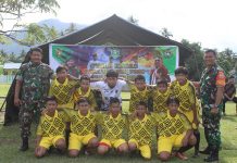 Kodim 0318 Natuna Turut Sukseskan Liga Santri Piala Kasad Tahun 2022