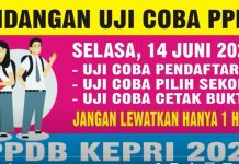 PPDB SMK dan SMA di Kepri Dibuka 18 Juni 2022, untuk Besok SMP Ada Uji Coba PPDB Kepri dan smp 2022