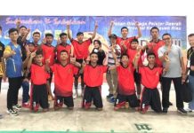 Tim Takraw Batam Sumbang Medali Emas di Popda VII Kepri Takraw Batam
