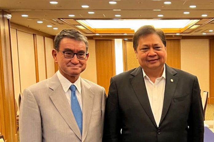 Airlangga Temui Partai Penguasa Jepang, Sepakati