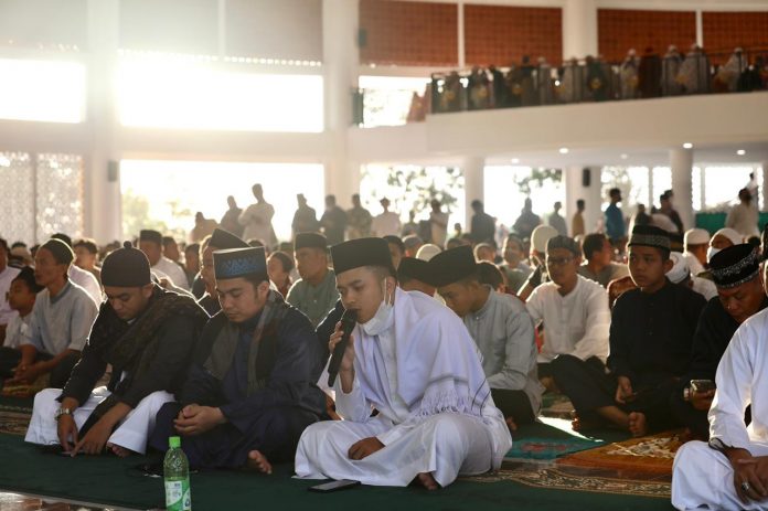Idul Adha di Masjid Tanjak Bandara Hang Nadim