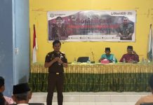 Cabjari Tarempa Sosialisasi Restorative Justice Kepada Masyarakat Desa Tarempa Barat
