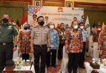 Kapolresta Tanjungpinang Hadiri Peringatan Hari Keluarga Nasional 2022