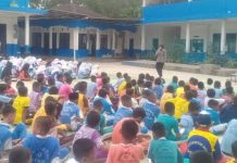 Cegah Tindak Pidana Anak Dibawah Umur, Kapolsek Sei Beduk Sosialisasi ke Sekolah