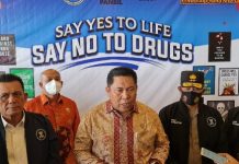 Gubernur Ansar Melaunching Kawasan Panbil Bersih Narkoba Bersama BNN Kepri