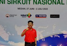 Rafli Giranda, Wakili Kepri Untuk Ujian Wasit Bulutangkis Tingkat Nasional-B