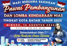 Saksikan Pawai Pembangunan di Engku Hamidah Batam, Ada Artis Anna Zivana Artis Anna Zivana