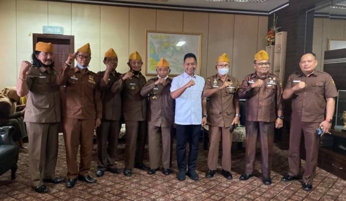 Bertemu Para Veteran, Wabup Lingga Dapat Wejangan