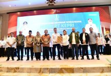 Gubernur Ansar Sarankan BPD HIPMI Kepri Jadi Laboratorium Kader Wirausaha Himpunan Pengusaha Muda Indonesia BPD HIPMI Kepri